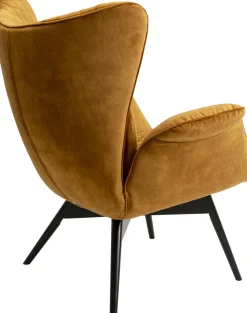 Sessel Tudor Velvet Goldbraun