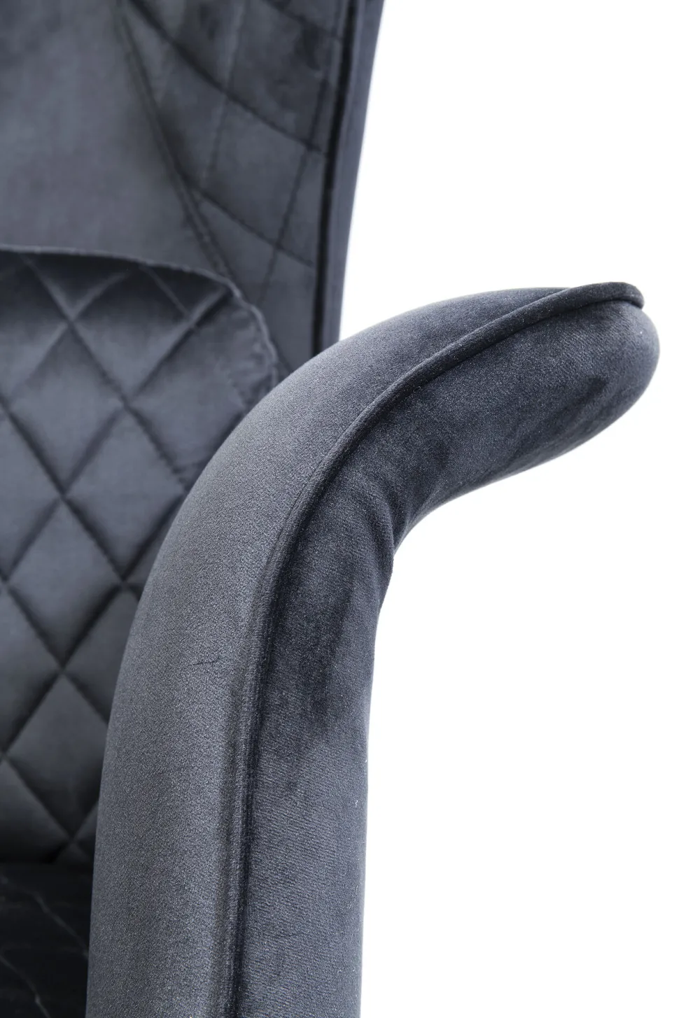 Sessel Tudor Velvet Schwarz