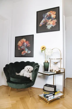 Sessel Water Lily Dunkelgrün