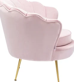 Sessel Water Lily Gold Rosa