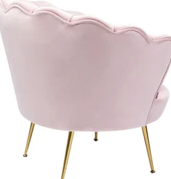 Sessel Water Lily Gold Rosa