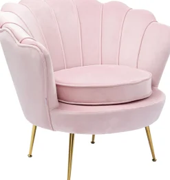 Sessel Water Lily Gold Rosa