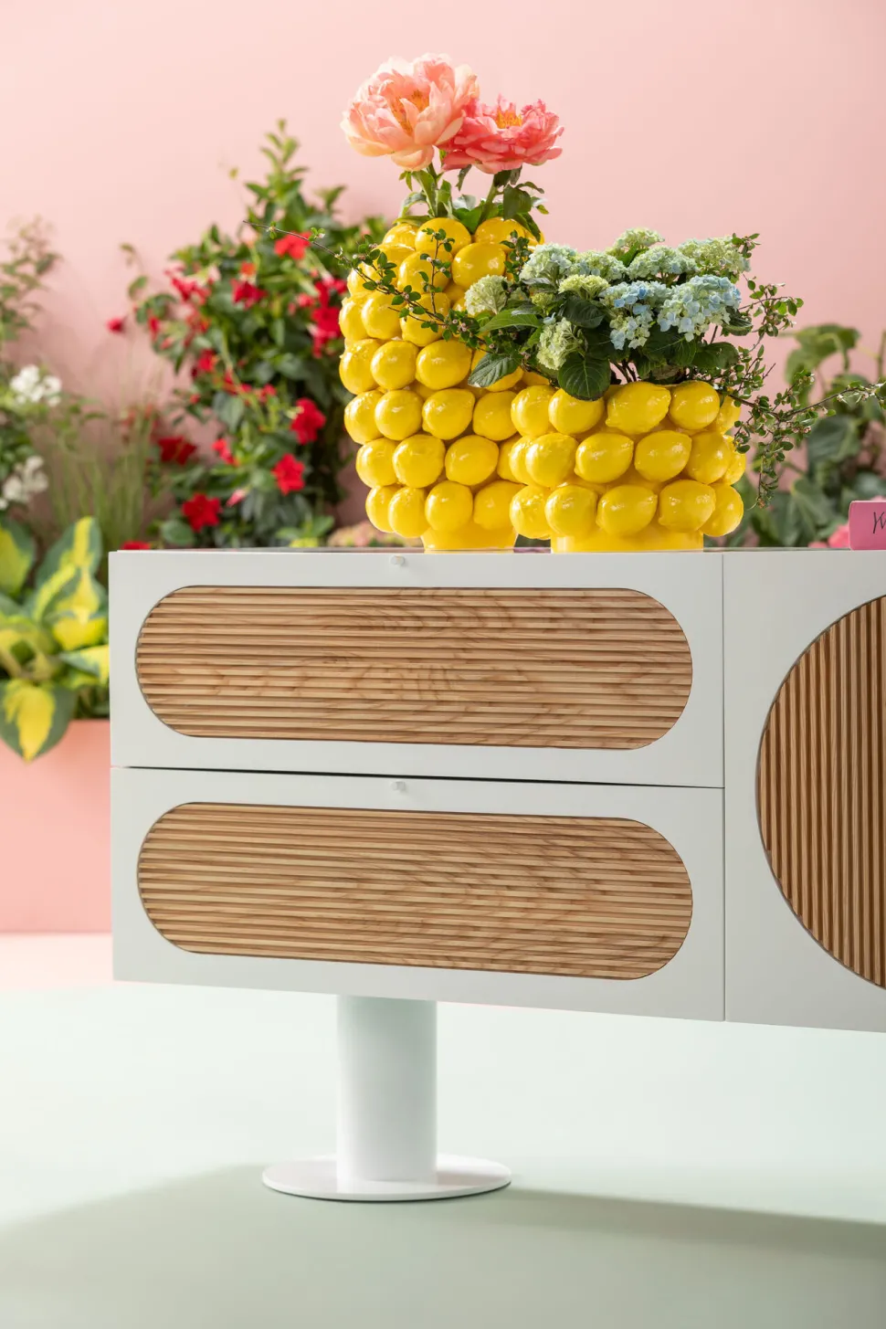 Sideboard Atomic Weiß 183x76cm