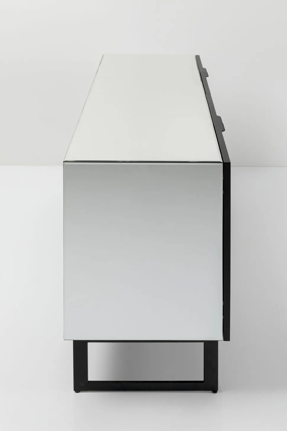Sideboard Soran Schwarz 160x45cm
