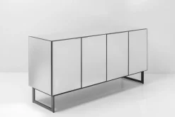 Sideboard Soran Schwarz 160x45cm