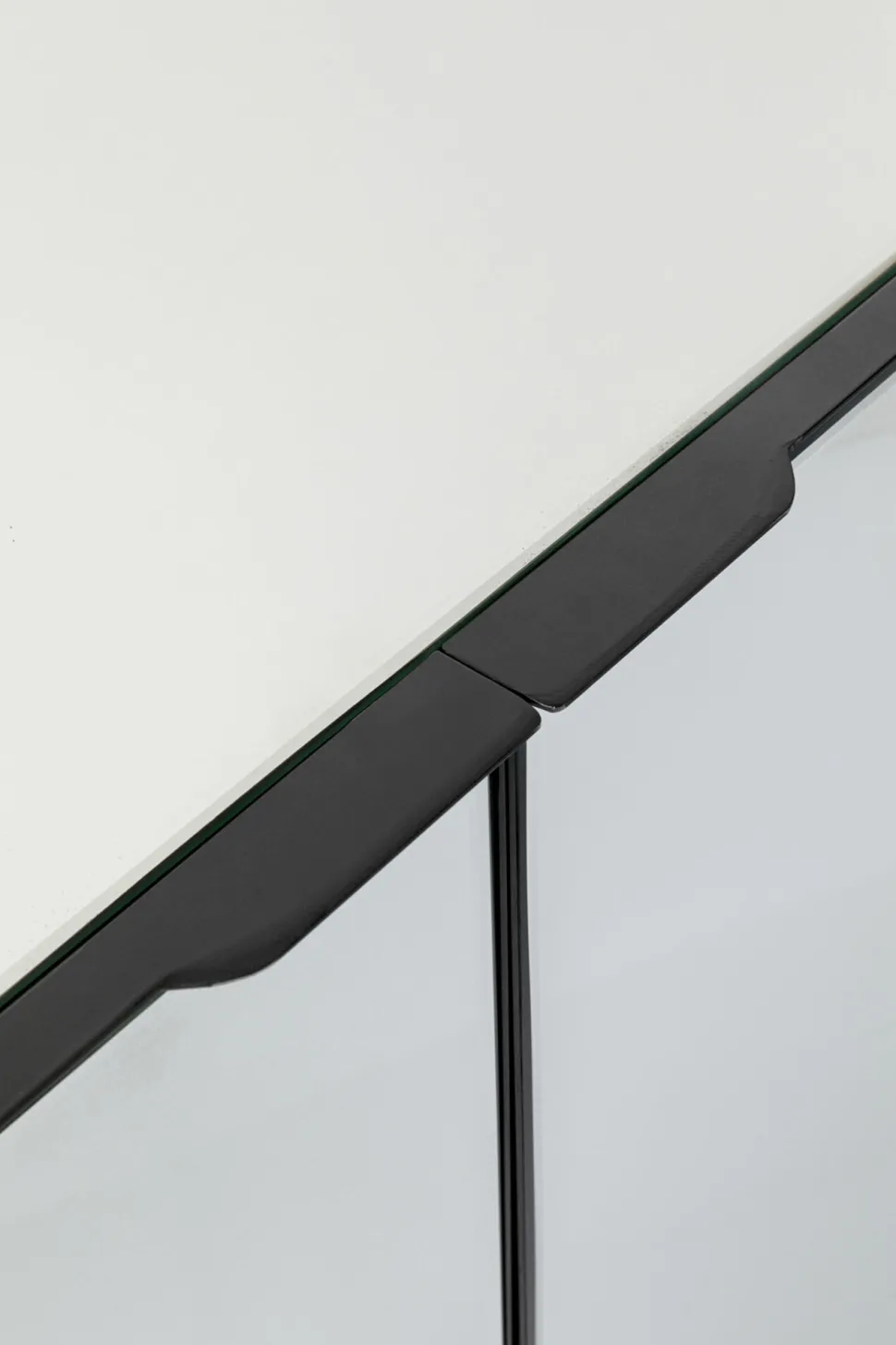 Sideboard Soran Schwarz 160x45cm