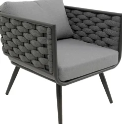 Sitzgruppe Rimini Anthracit (4/tlg.)