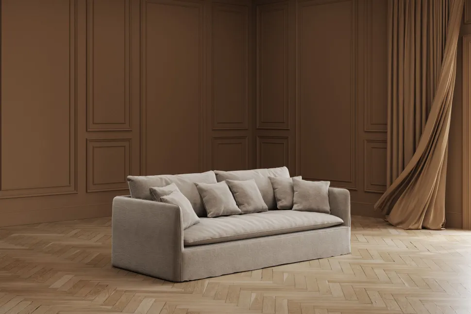 Sofa Boheme 3,5 Sitzer greige 230cm