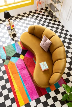 Sofa Dschinn 3-Sitzer Amber 233cm