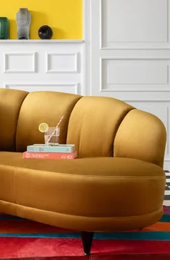 Sofa Dschinn 3-Sitzer Amber 233cm