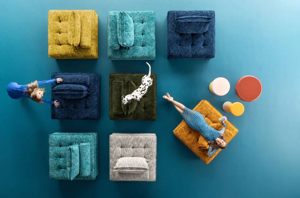 Sofa Element Portofino Dunkelgrün