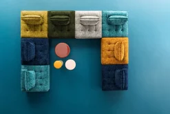 Sofa Element Portofino Grau