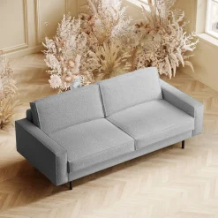 Sofa Neo 2-Sitzer Grau Melange