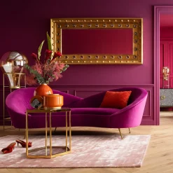 Sofa Night Fever 3-Sitzer Lila