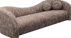 Sofa 3-Sitzer Livia Melange Braun 261cm