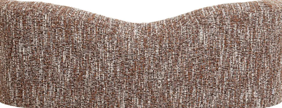 Sofa 2-Sitzer Livia Melange Braun 201cm