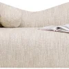 Sofa 2-Sitzer Livia Melange Creme 201cm