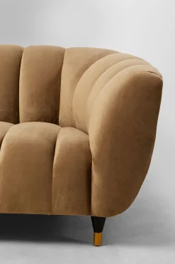 Sofa Spectra Samt Amber 3-Sitzer 245cm