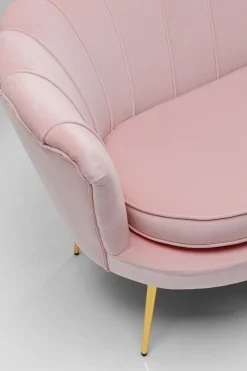 Sofa Water Lily 2-Sitzer Gold Rosa