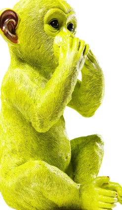 Spardose Monkey Iwazaru Grün