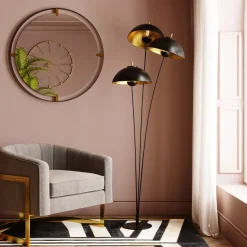 Spiegel Betsy Frame Round Metal 90Ø