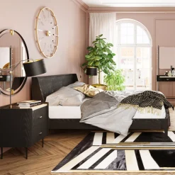 Spiegel Betsy Frame Round Metal 90Ø