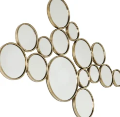 Spiegel Bubbles Brass 38x93cm
