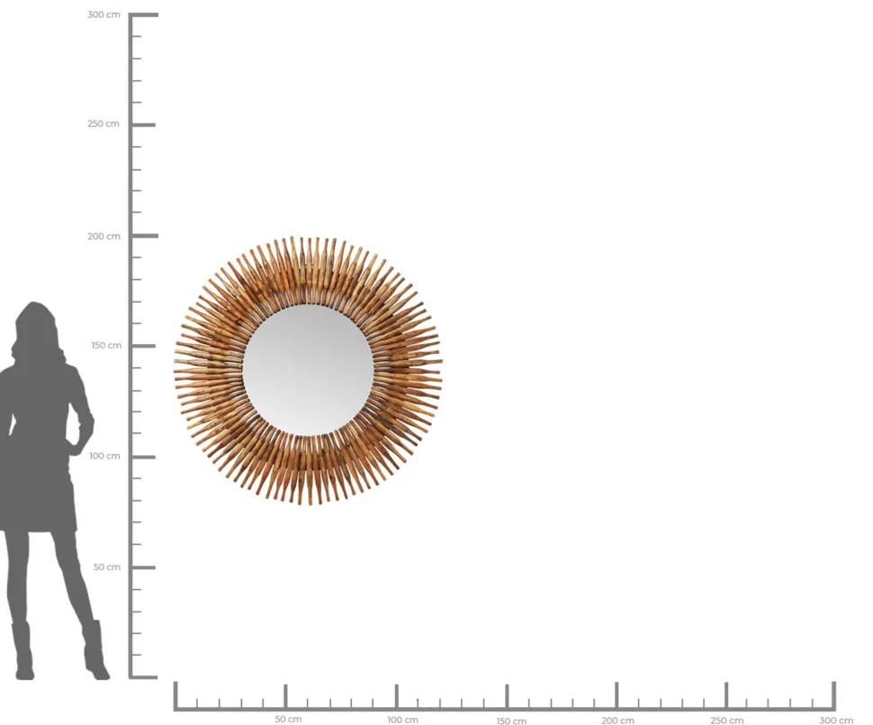 Spiegel Sunlight Ø120cm