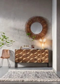 Spiegel Sunlight Ø120cm