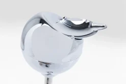 Standaschenbecher Spheric Edelstahl poliert