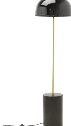 Stehlampe Loungy Schwarz 160cm