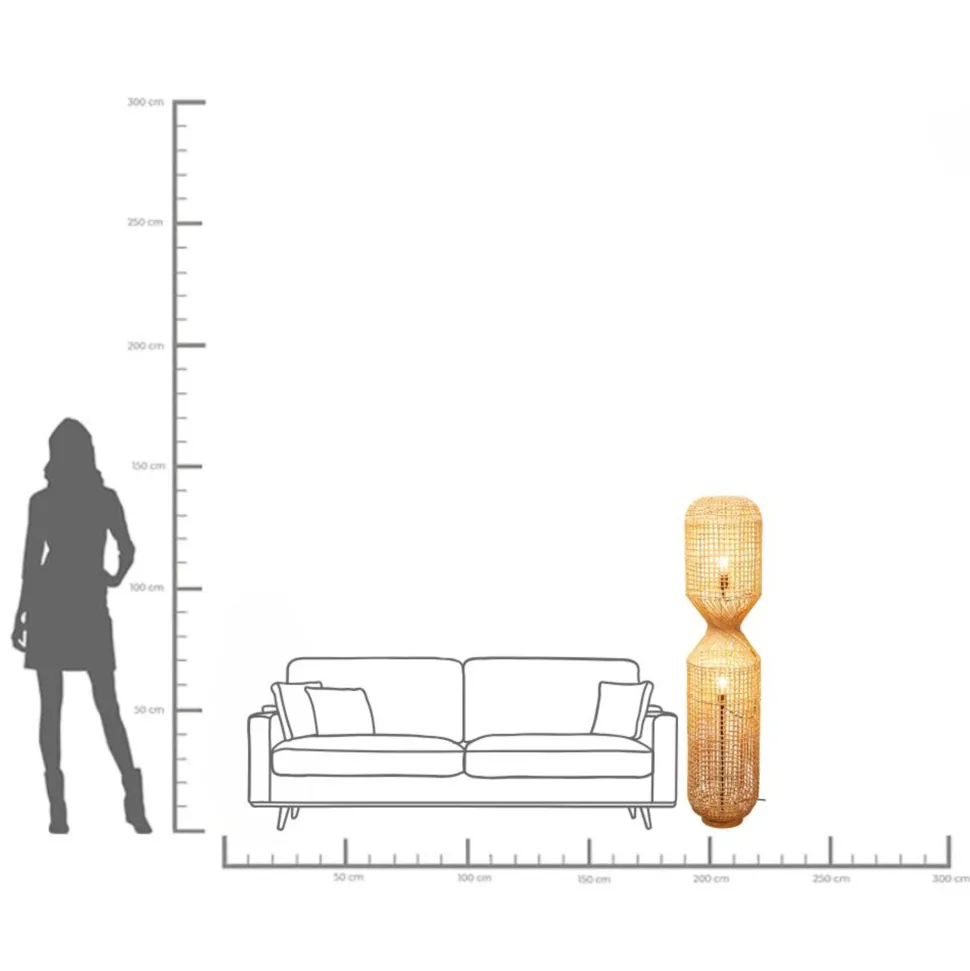 Stehleuchte Aloha 136cm