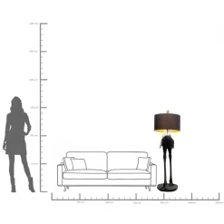 Stehleuchte Animal Ostrich 147cm