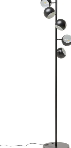 Stehleuchte Calotta Schwarz 5er 180cm