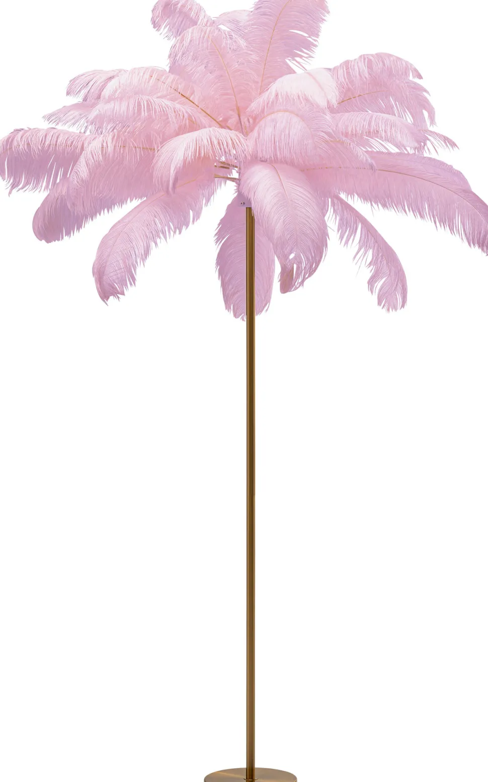 Stehleuchte Feather Palm Pink 165cm