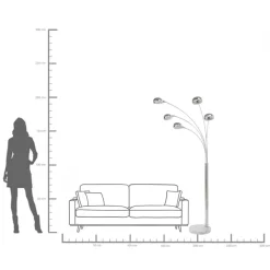 Stehleuchte Five Fingers Economy