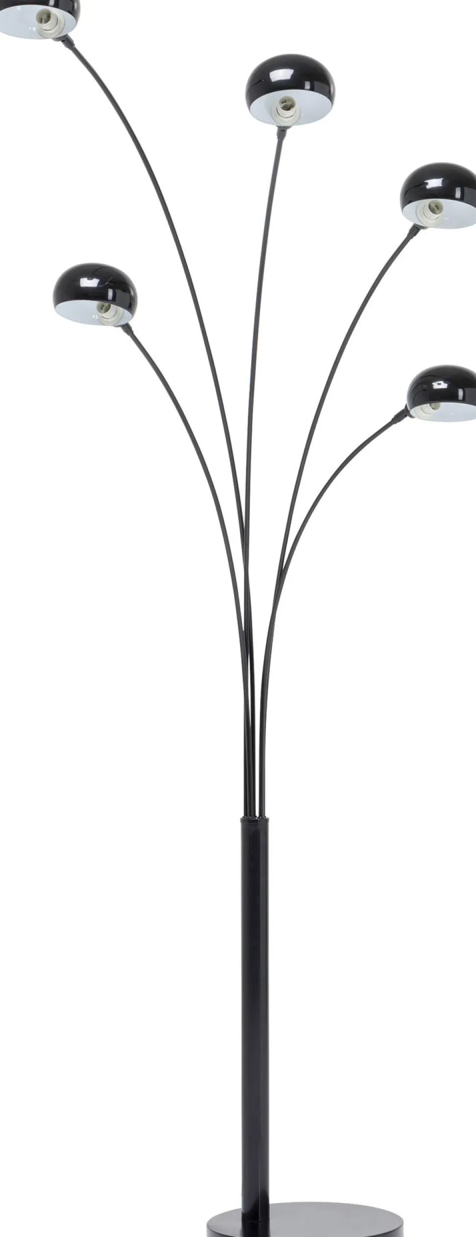Stehleuchte Five Fingers Schwarz Matt