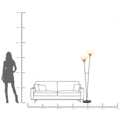 Stehleuchte Gocce 174cm