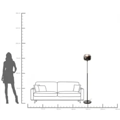 Stehleuchte Smoke Goblet Ball