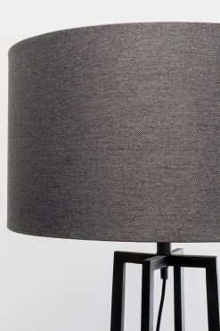 Stehleuchte Timon Schwarz 160cm