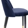 Stuhl Iris Velvet Blau (2/Set)