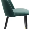 Stuhl Iris Velvet Grün