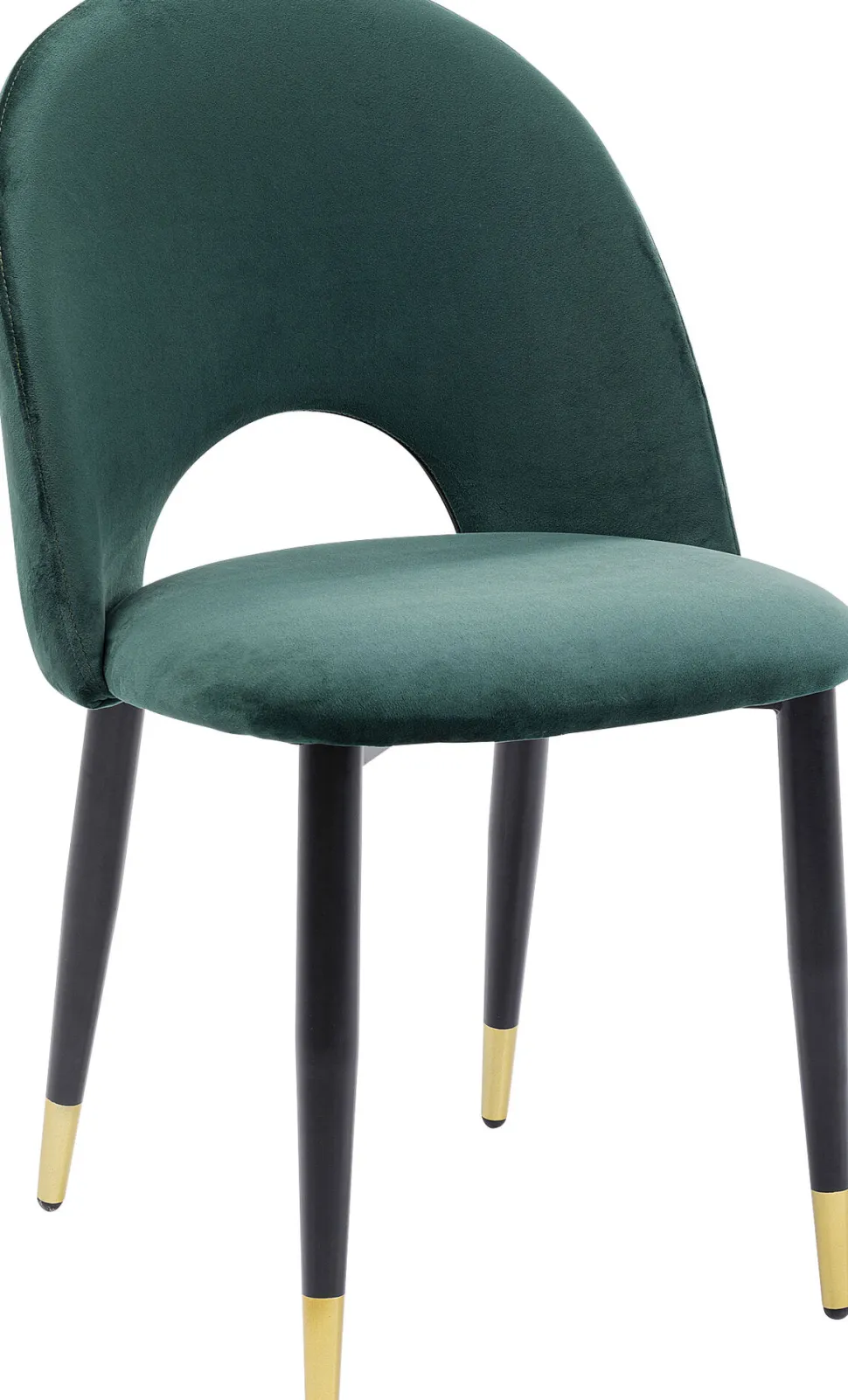 Stuhl Iris Velvet Grün