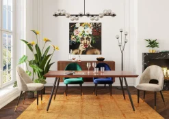 Stuhl Iris Velvet Grün