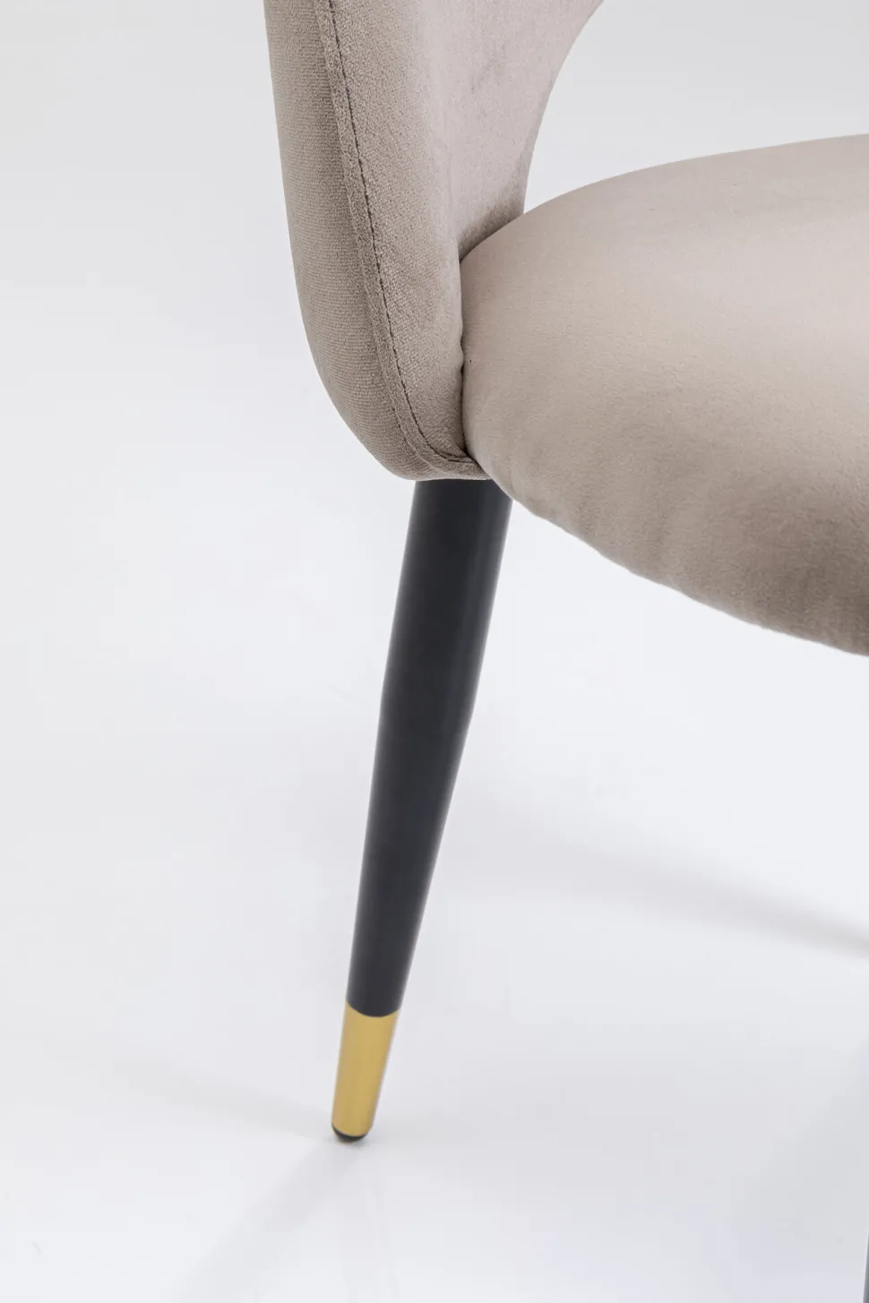 Stuhl Iris Velvet Taupe (2/Set)