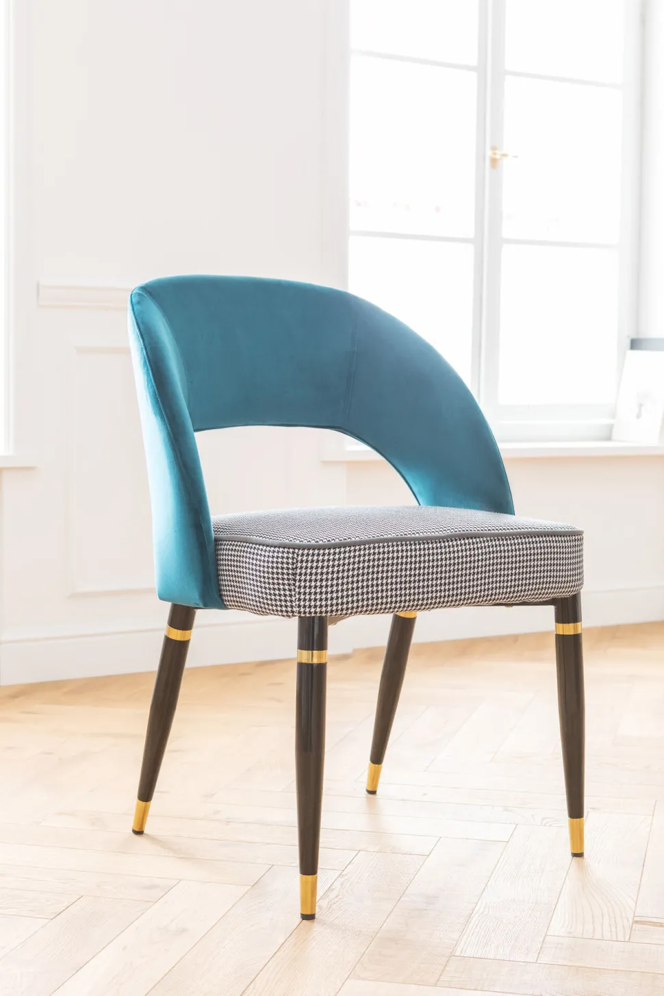 Stuhl Samantha Petrol