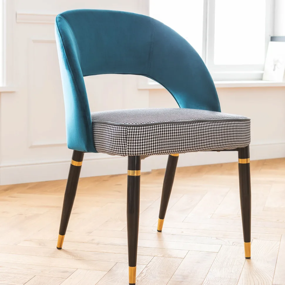 Stuhl Samantha Petrol