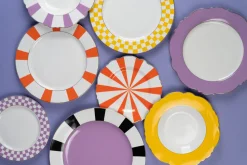 Teller Harlequin Lila Ø31cm
