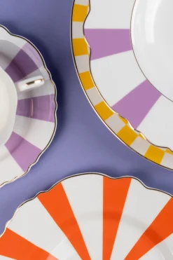 Teller Harlequin Orange Ø22cm