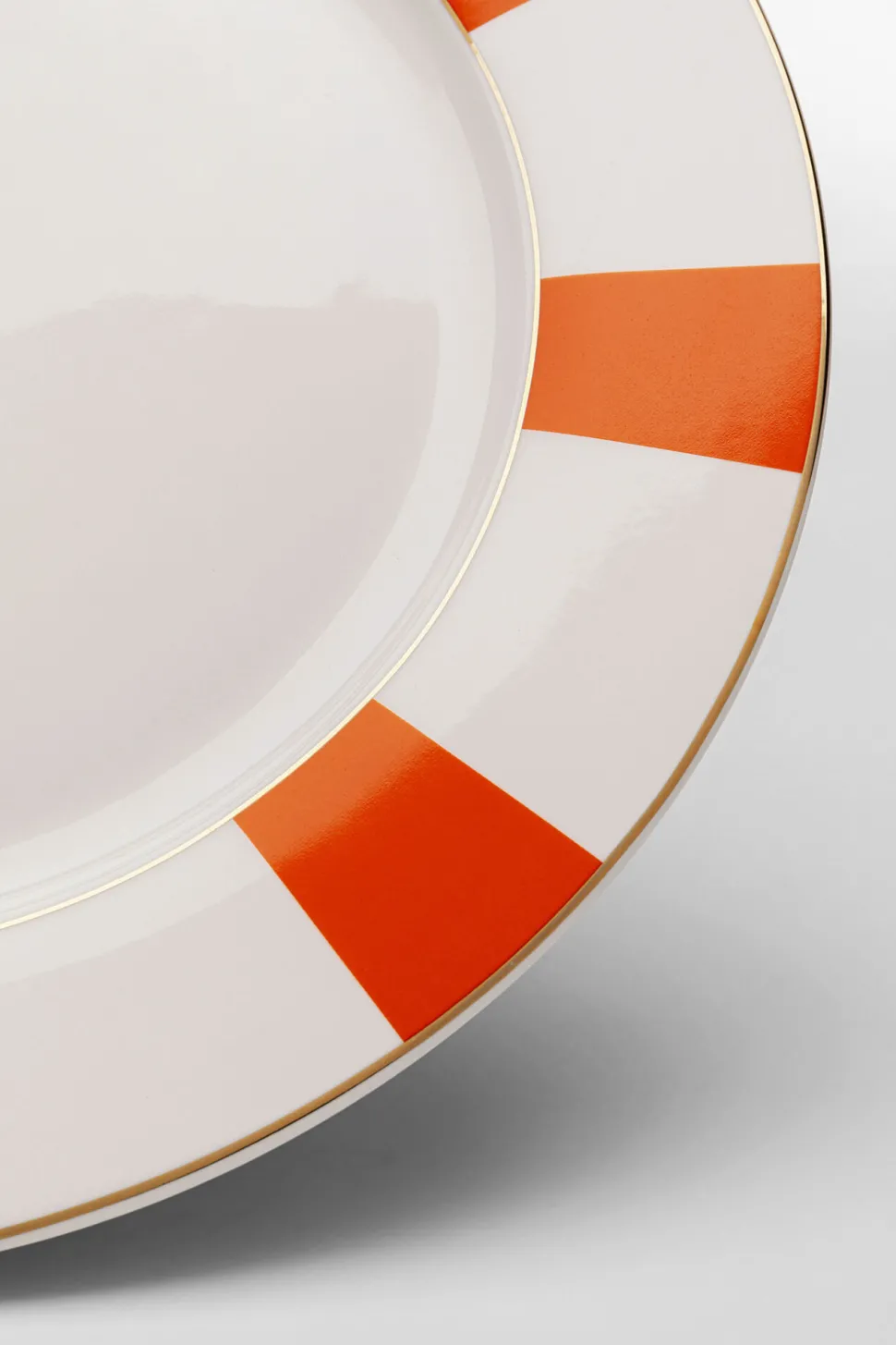 Teller Harlequin Orange Ø27cm